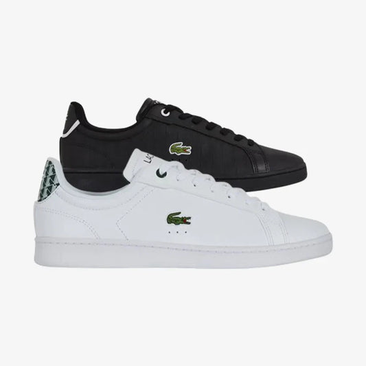 LACOSTE CARNABY PRO SIGNATURE – BLANC/VERT ET NOIR